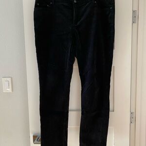 Ralph Lauren Black Corduroy Pants